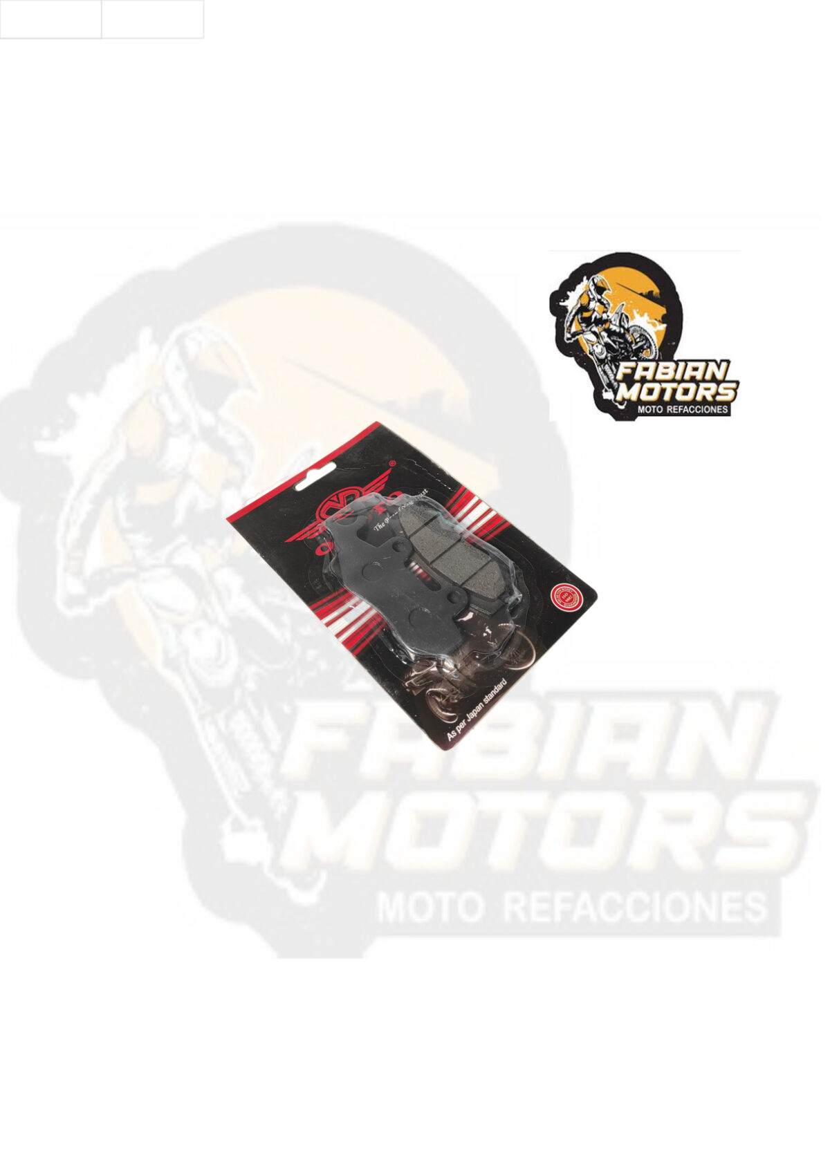 BALATAS OMOTO FRENO DISCO P/ VORT-X 300 (JUEGO)