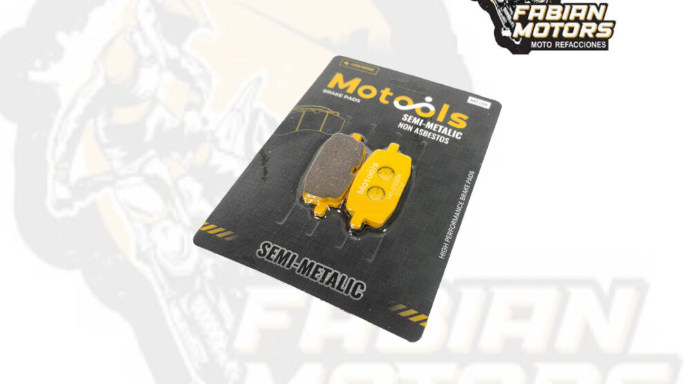BALATAS DISCO DELANTERAS MOTOOLS (169) WS-150 '08-15'/WS-150 /WS-175, P/ WS-150 NF, P/ TERRA 150, P/ BWS-100 (JUEGO)