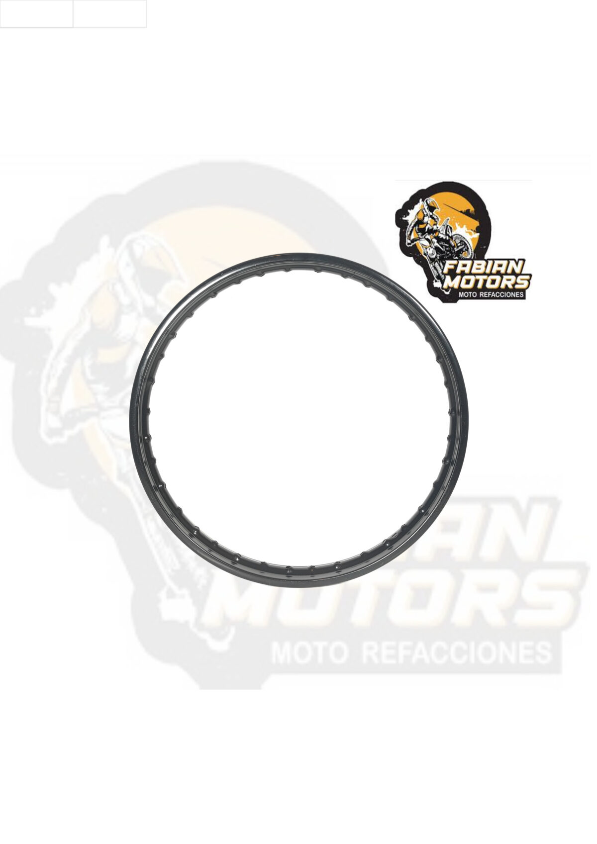 RIN DELANTERO NEGRO 1.4X17