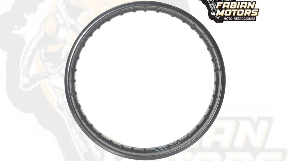 RIN TRASERO NEGRO 1.6X17