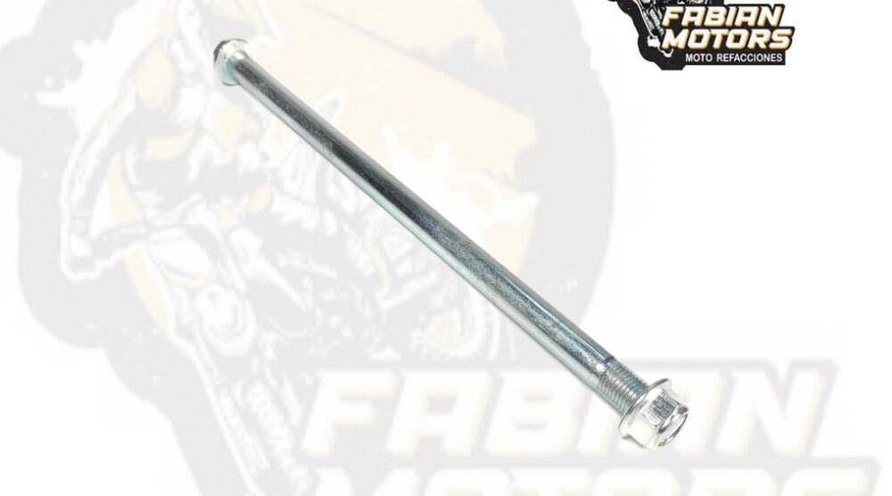 147-021002 EJE RUEDA TRASERA C/ TUERCA P/ XEVERUS 250, XEVERUS XSR, P/ CROSSMAX PRO 250 M14X1.5X300MM (PRECIO POR PIEZA) (VENTA MINIMA 5 PIEZAS)