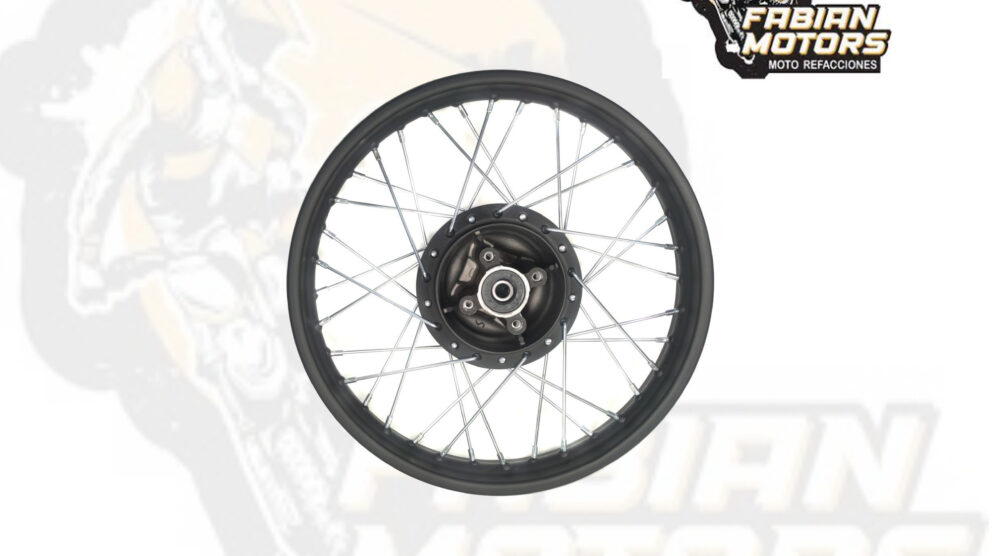 RIN TRASERO COMPLETO NEGRO P/ XEVERUS 250