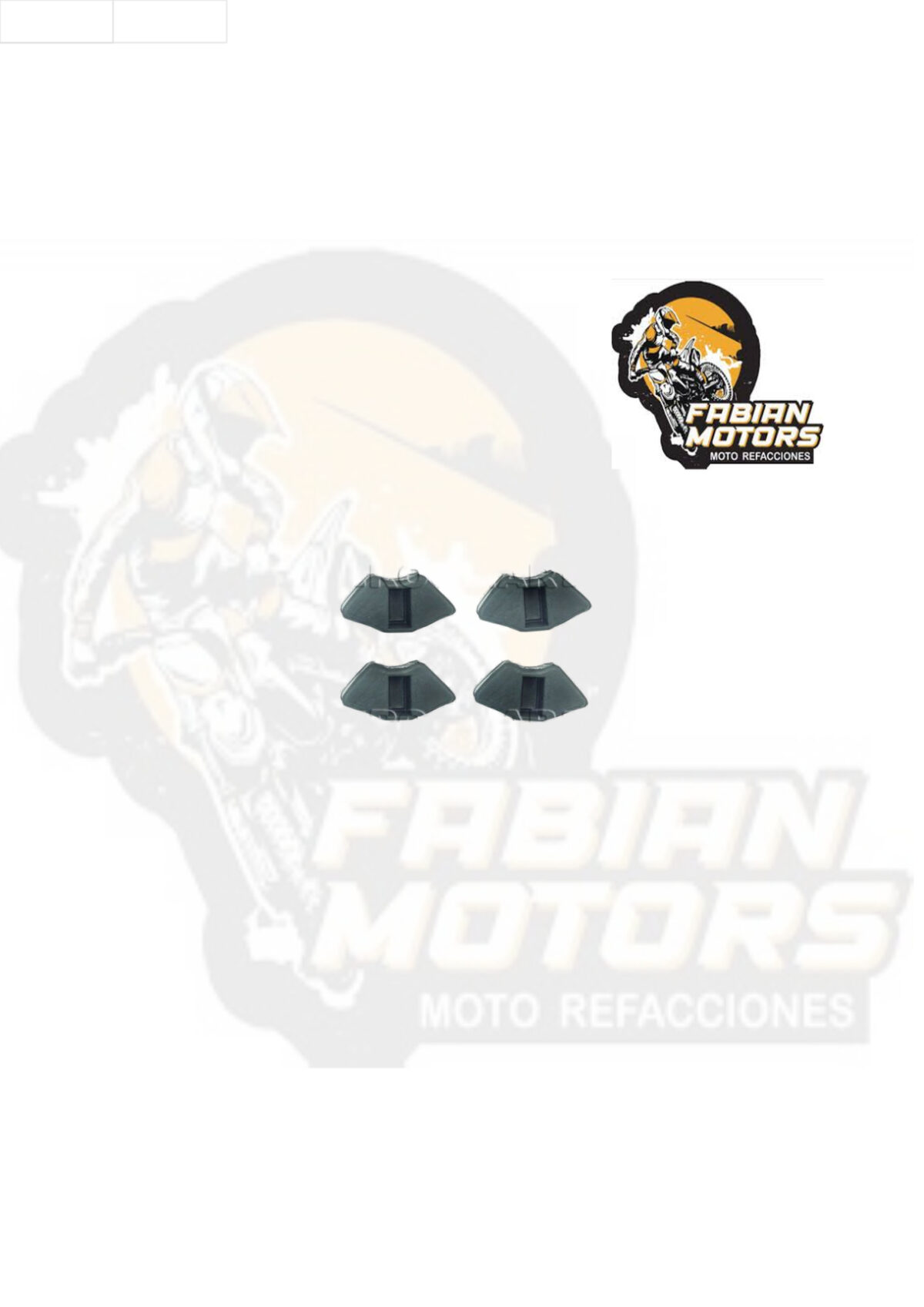 GOMA SPROCK TRASERO P/ RXZ-135/RXZ-100/RX-100/YBR-125 CLASE "A" (JUEGO) TWN