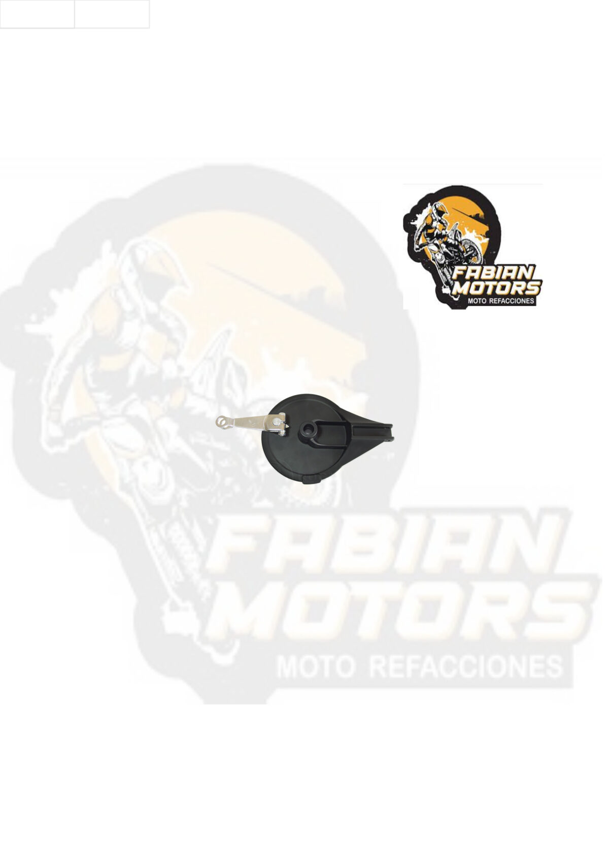 PORTA BALATA TRASERO COMPLETO NEGRO P/ FT-150