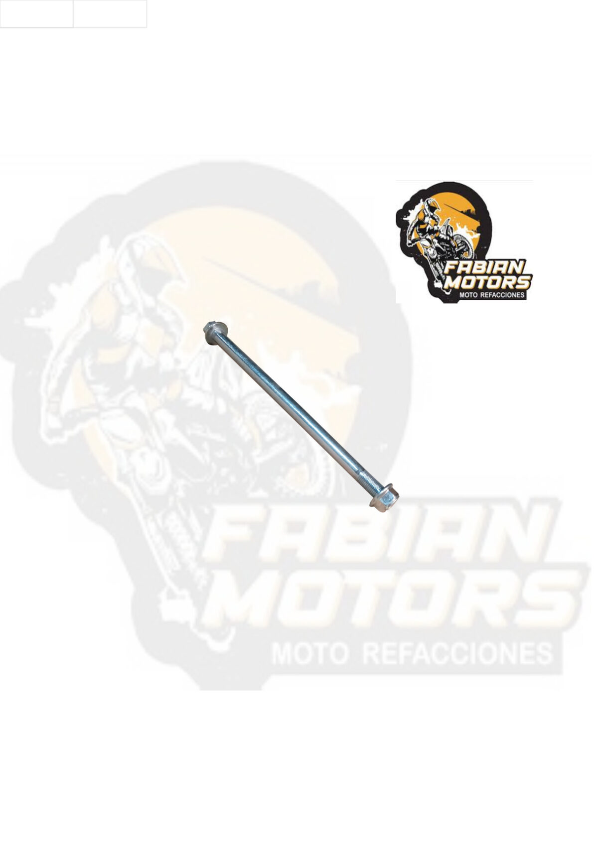 EJE RUEDA TRASERA C/ TUERCA  P/ AT-110 (PRECIO POR PIEZA) (VENTA MINIMA 5 PIEZAS)