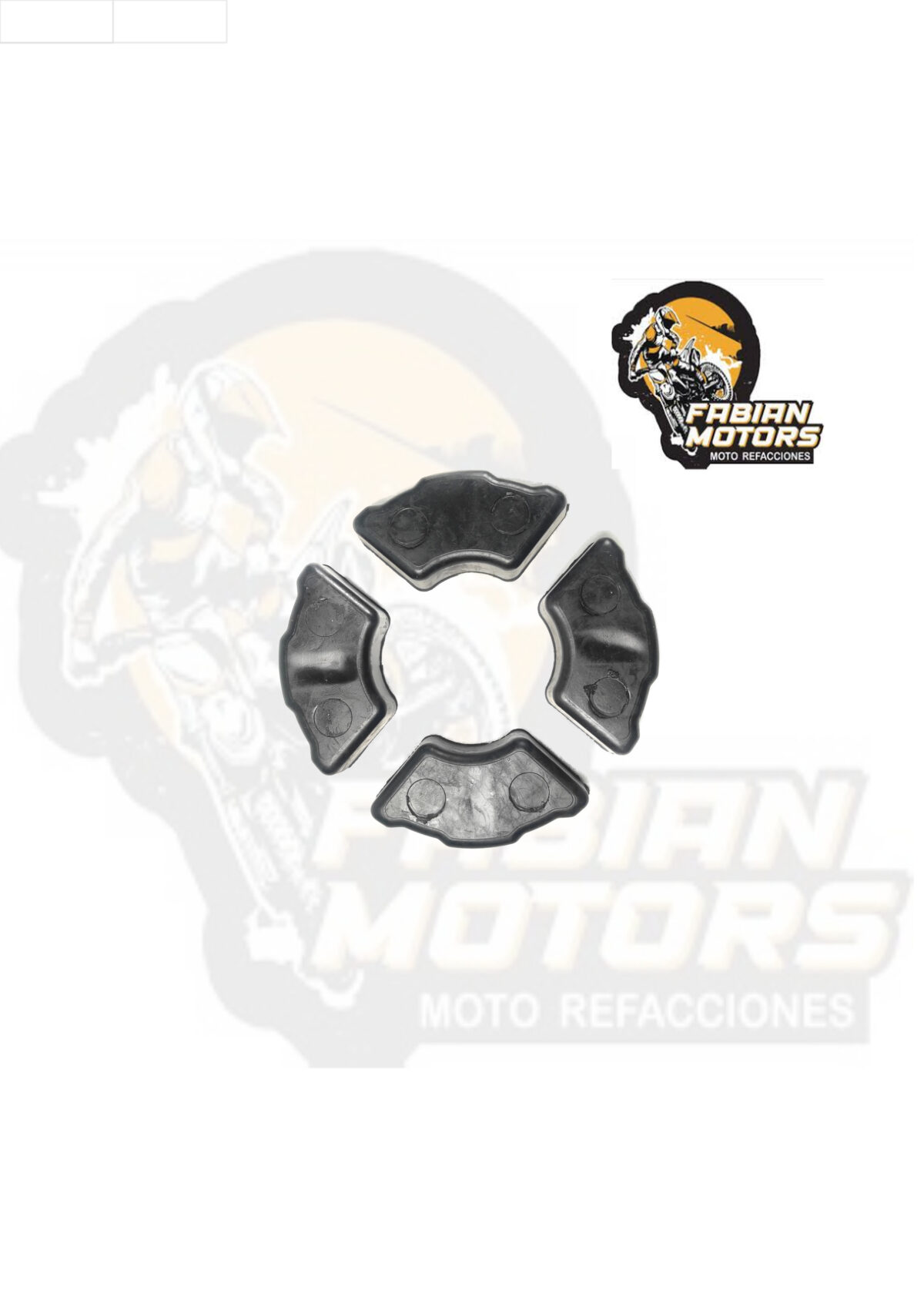 GOMA SPROCK TRASERO P/ FT-125 (JUEGO)