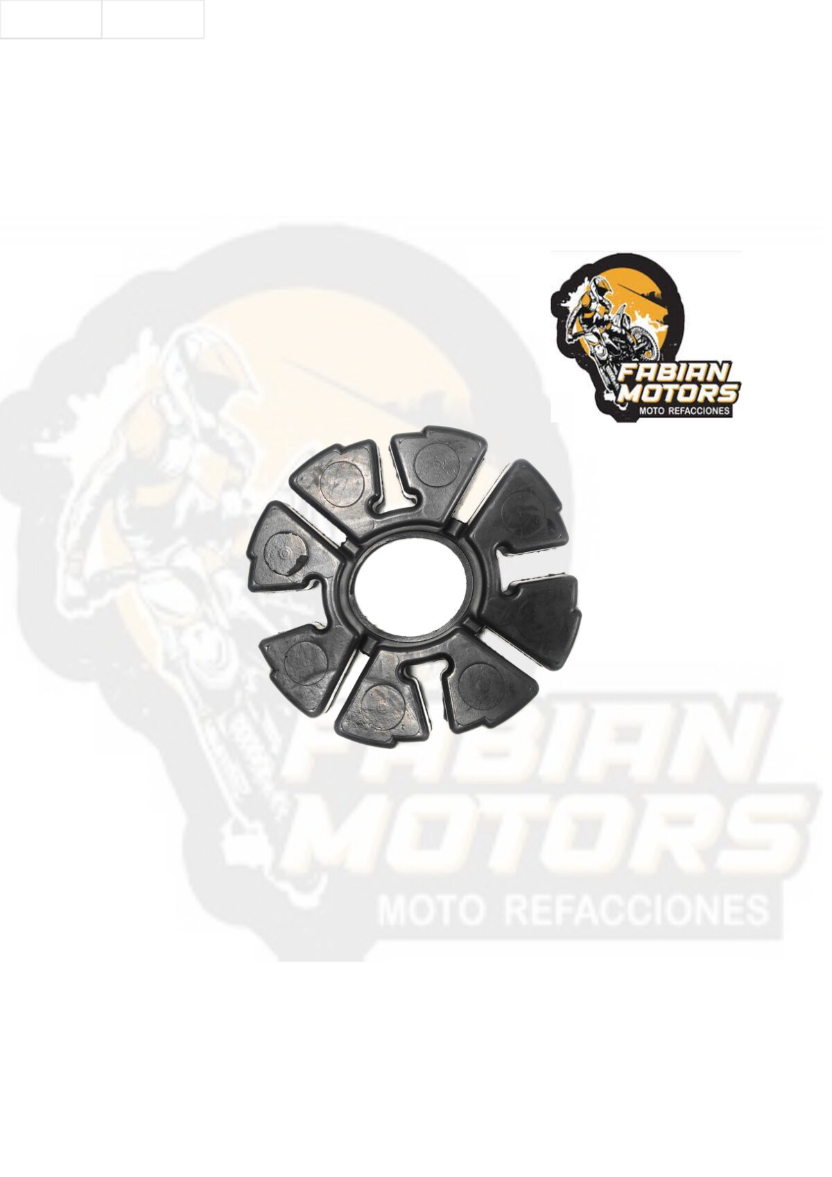 GOMA SPROCK TRASERA P/ GN-125F (PIEZA)