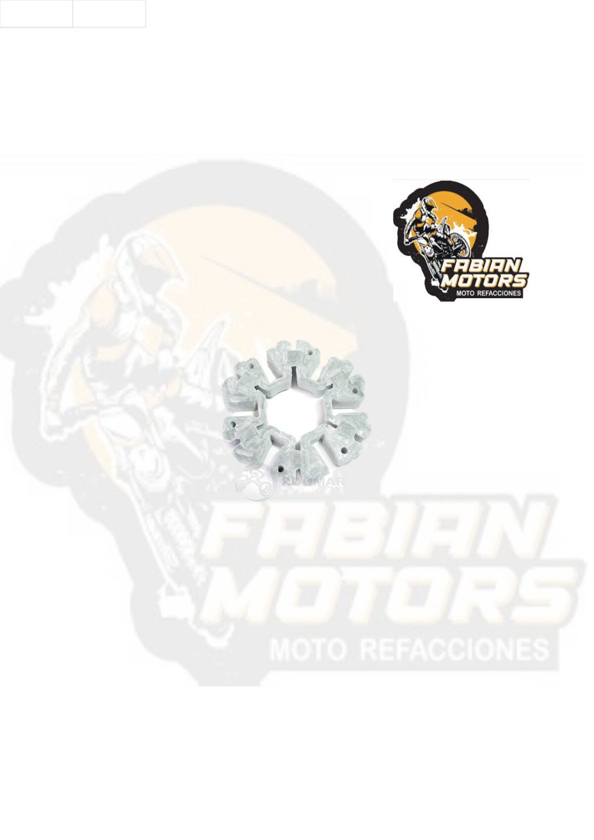 GOMA SPROCK TRASERO P/ NS200 (PIEZA)