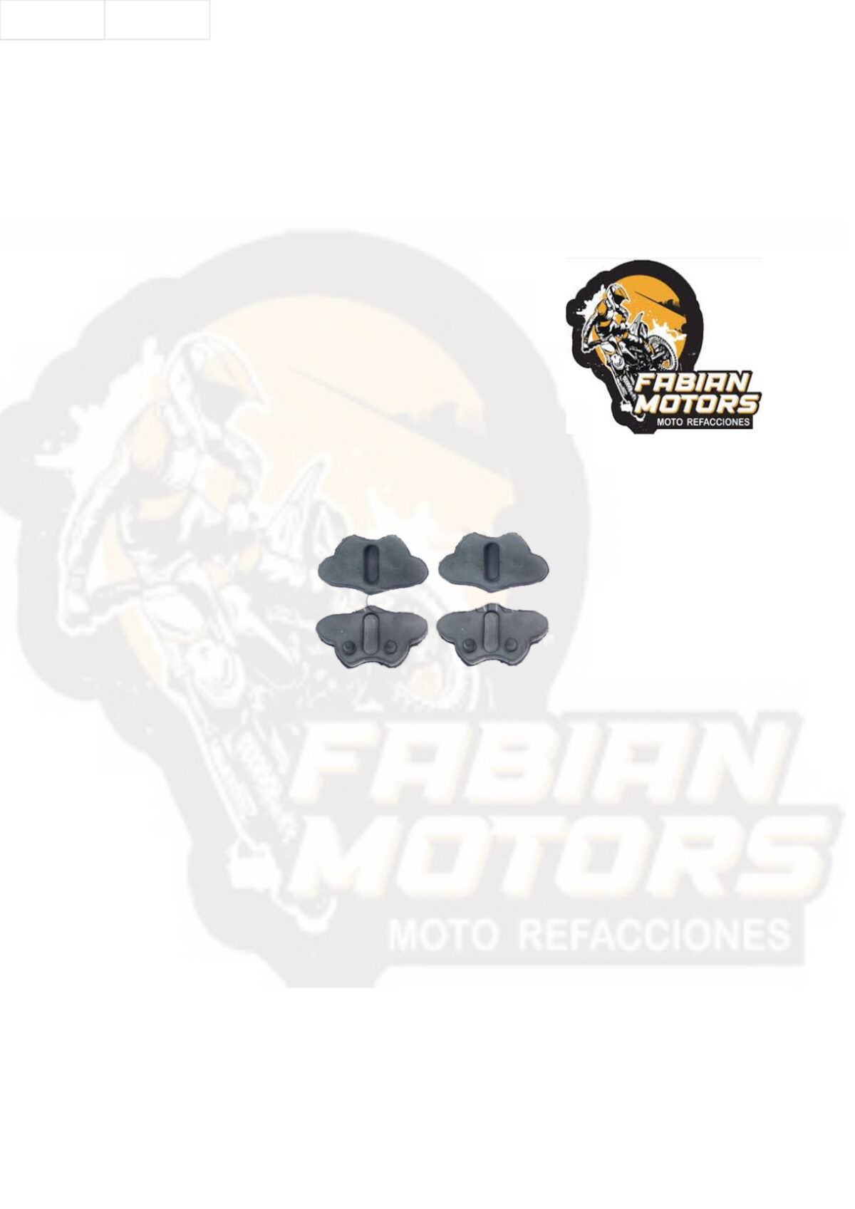 GOMA SPROCK TRASERO P/ WOLF-125 CLASE "A" (JUEGO) TWN