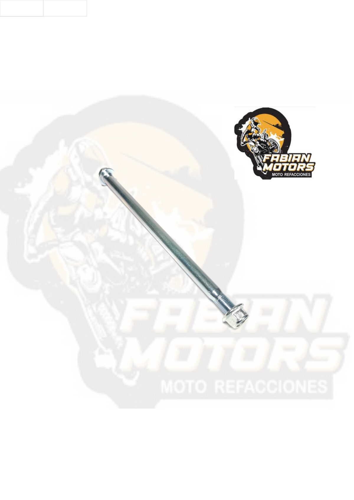 EJE RUEDA TRASERA P/ DM-200 '14-'20, P/ DM-200 SPORT '19-'20, P/ DM-250 '20 (PRECIO POR PIEZA) (VENTA MINIMA 5 PIEZAS)