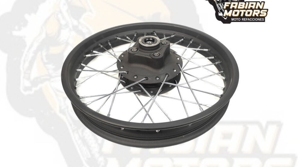 RIN TRASERO ARMADO NEGRO P/ DM-200, P/ DM-200 SPORT, P/ DM-150 SPORT