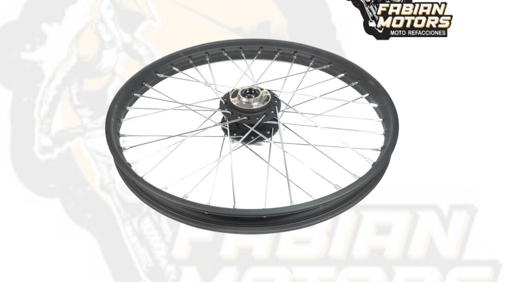 RIN DELANTERO ARMADO NEGRO P/ DM-200