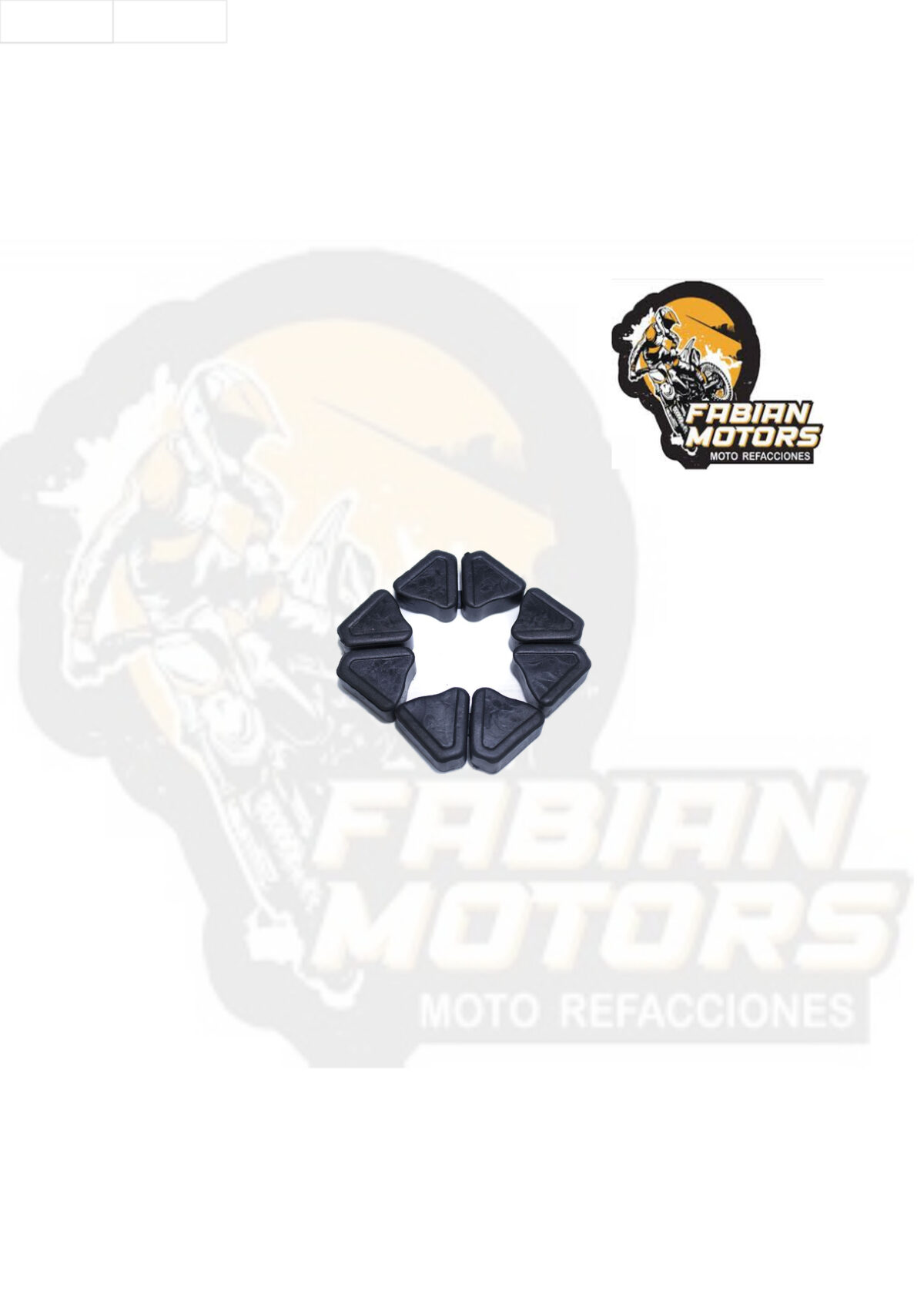 GOMA SPROCK TRASERO P/ CB1 (JUEGO)