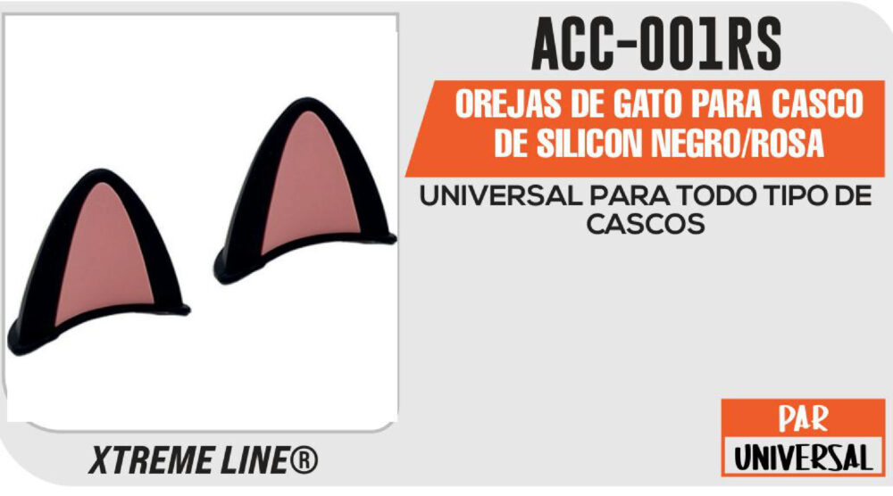 OREJAS DE GATO PARA CASCO