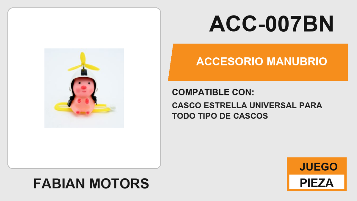 ACCESORIO MANUBRIO