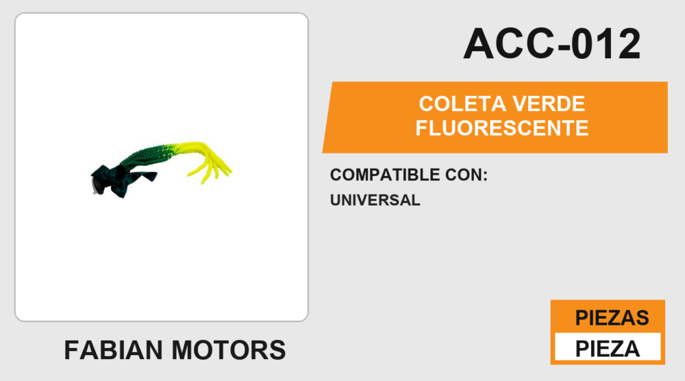 COLETA VERDE FLUORESCENTE