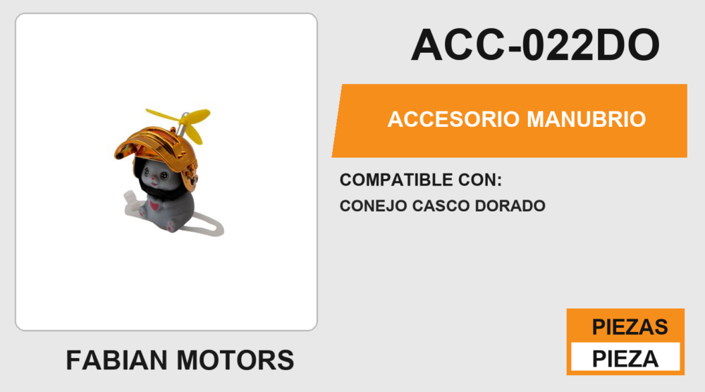 ACCESORIO MANUBRIO