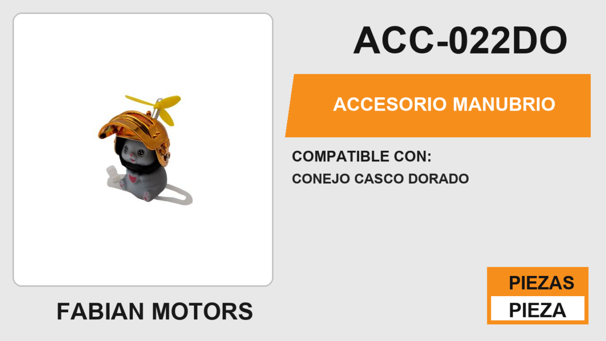 ACCESORIO MANUBRIO