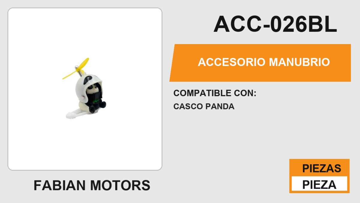 ACCESORIO MANUBRIO
