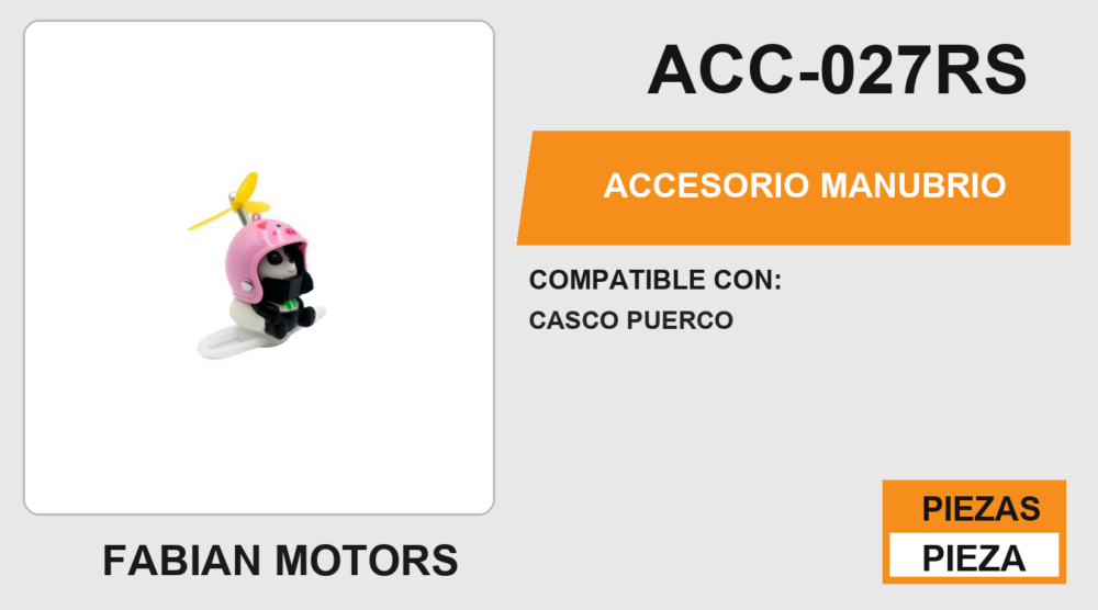 ACCESORIO MANUBRIO