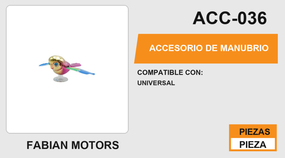 ACCESORIO DE MANUBRIO