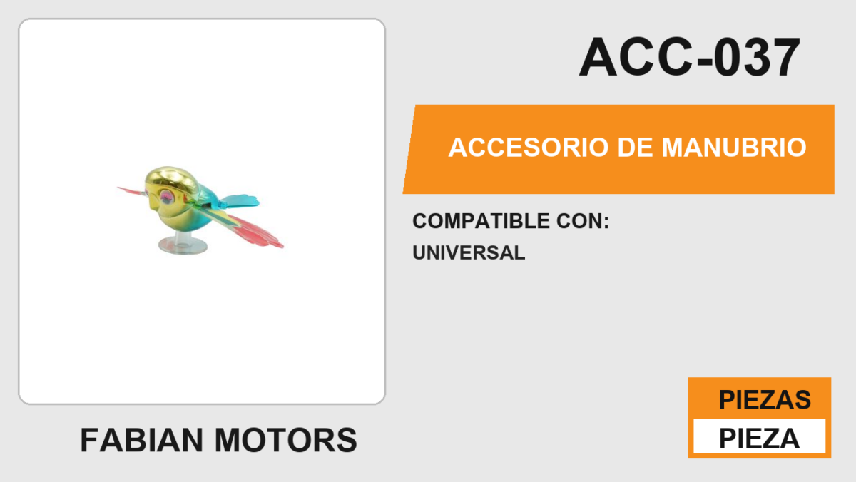 ACCESORIO DE MANUBRIO