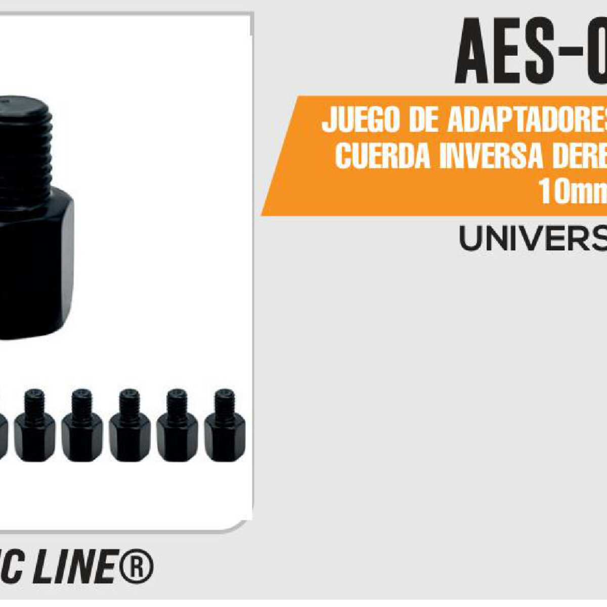 JUEGO DE ADAPTADORES PARA ESPEJO DE CUERDA