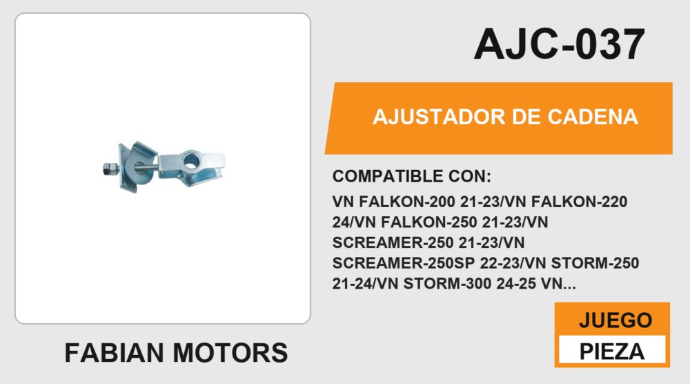 AJUSTADOR DE CADENA