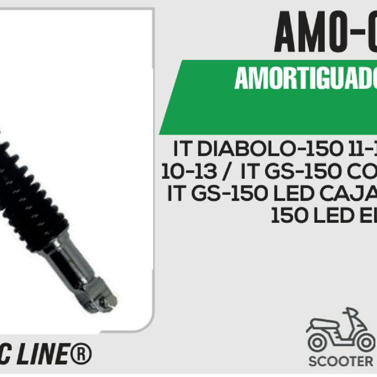 AMORTIGUADOR NEGRO