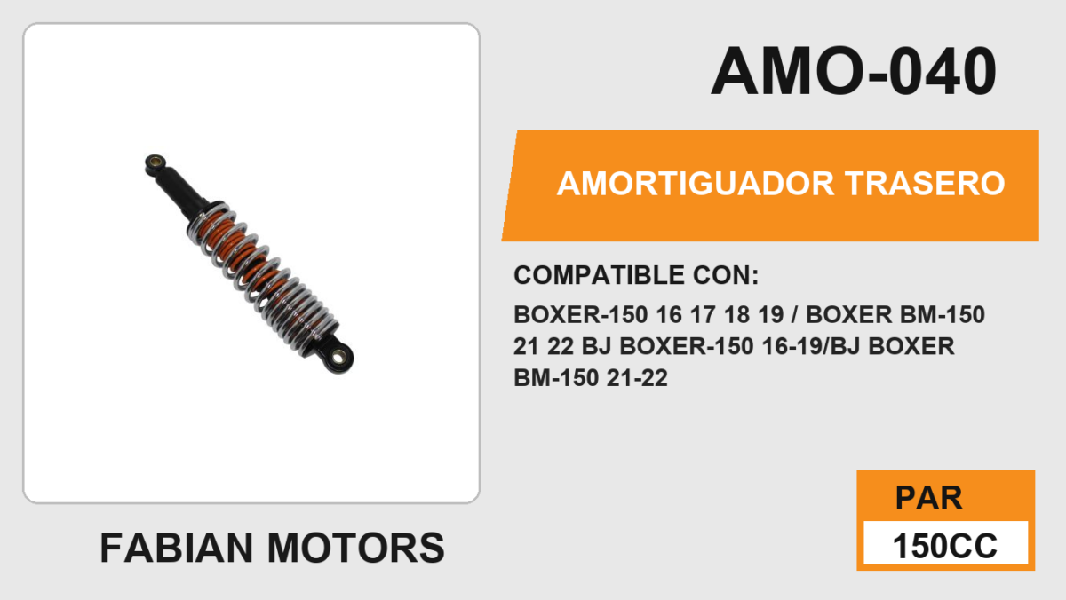 AMORTIGUADOR DOBLE RESORTE