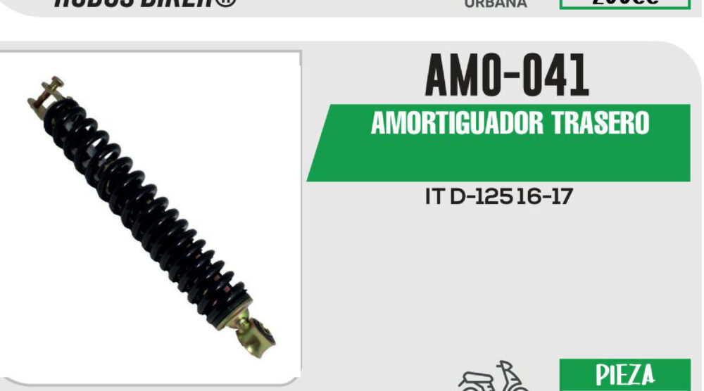 AMORTIGUADOR NEGRO