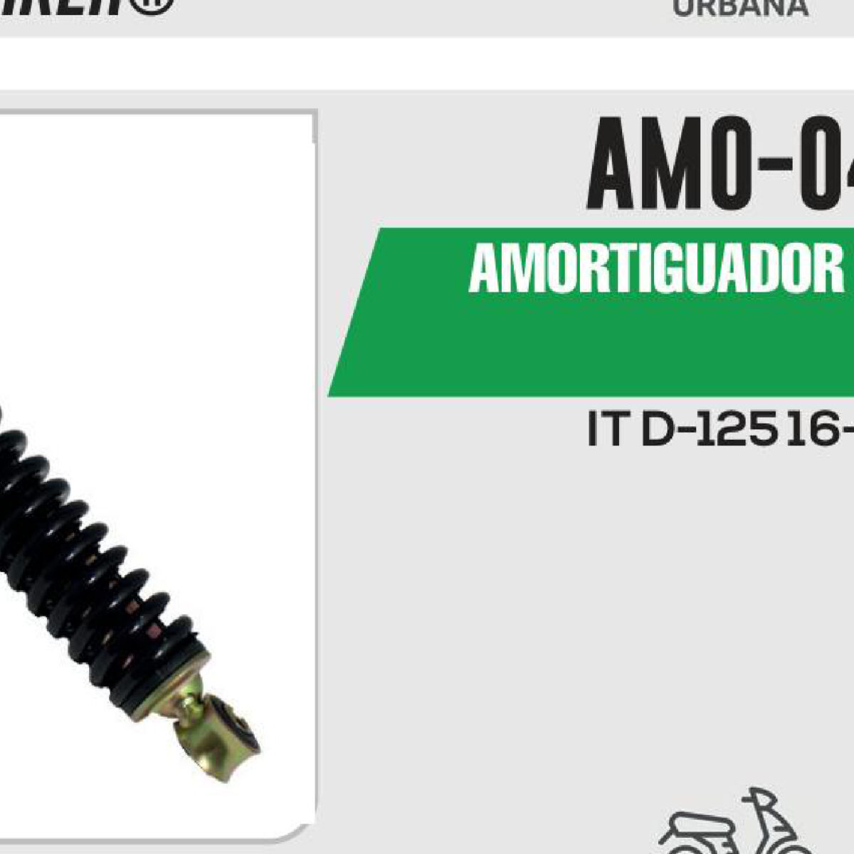 AMORTIGUADOR NEGRO