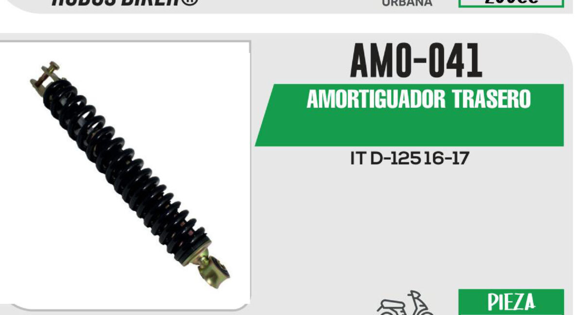 AMORTIGUADOR NEGRO