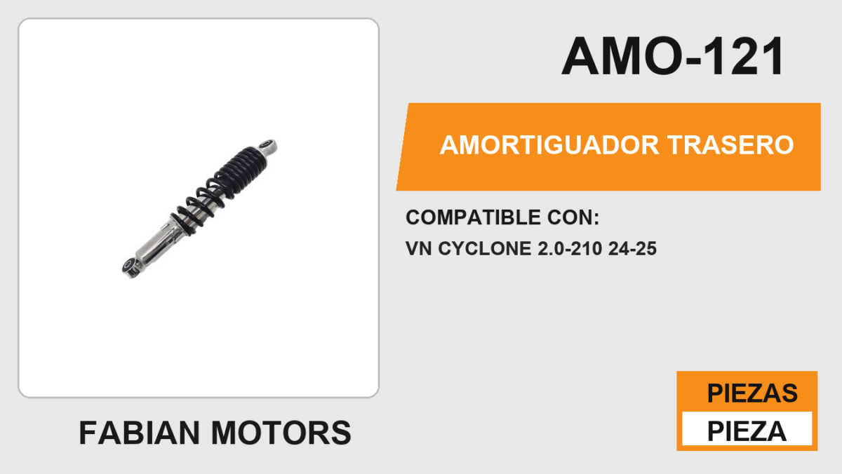 AMORTIGUADOR TRASERO