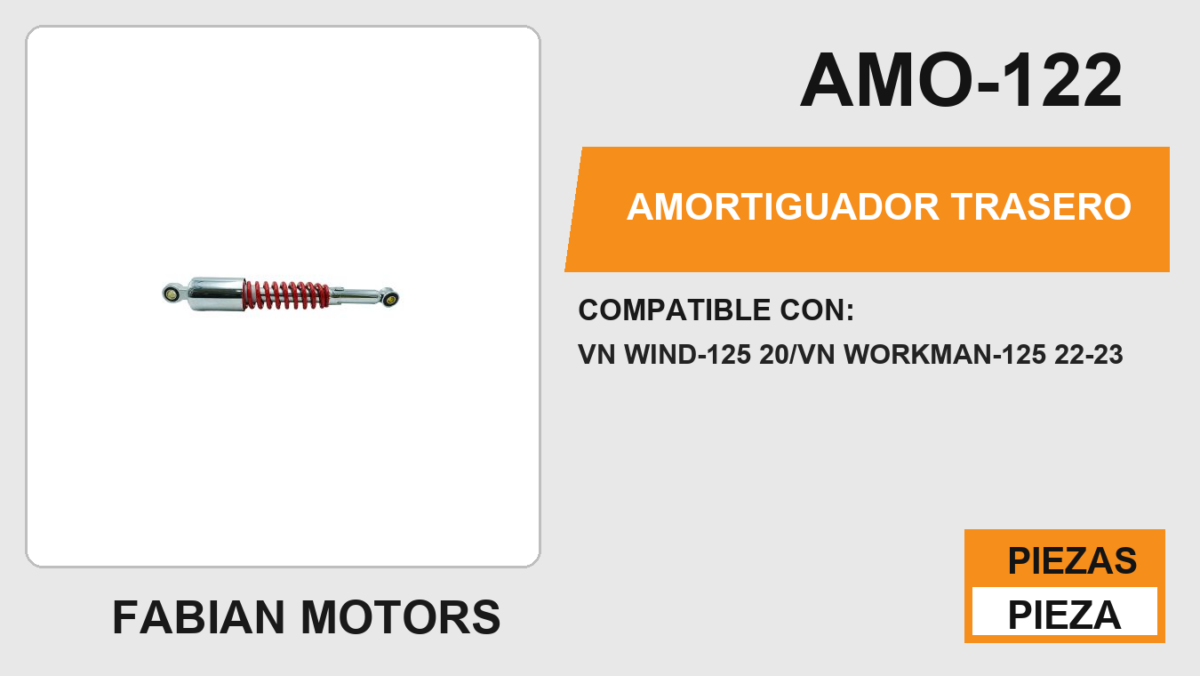 AMORTIGUADOR TRASERO