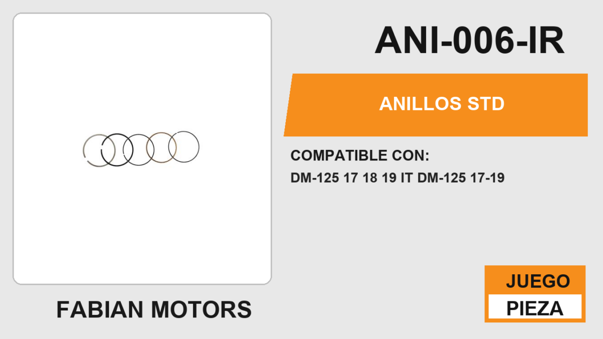 ANILLOS STD