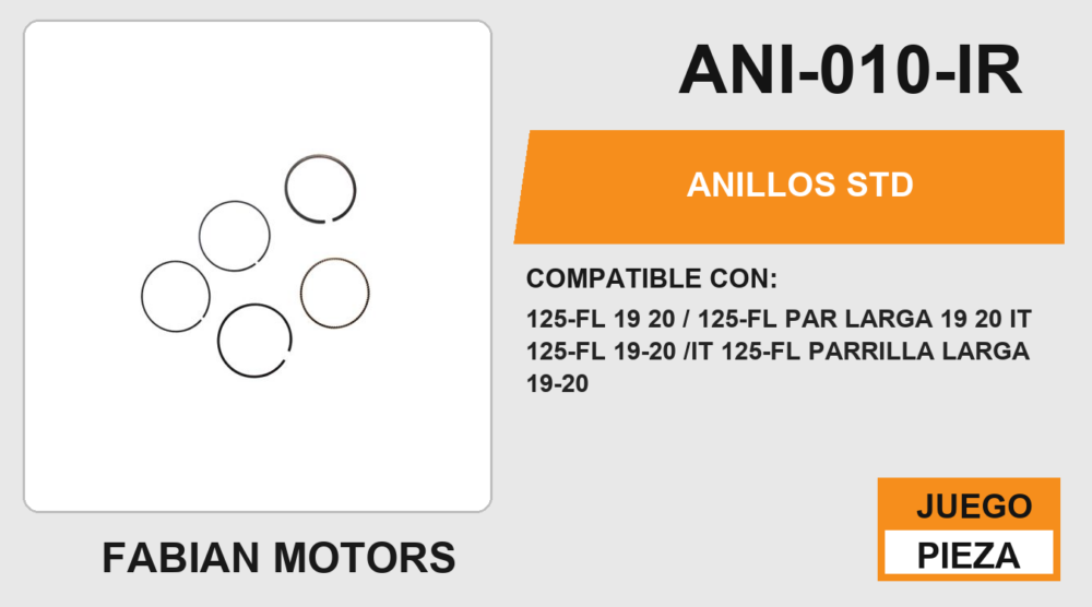ANILLOS STD
