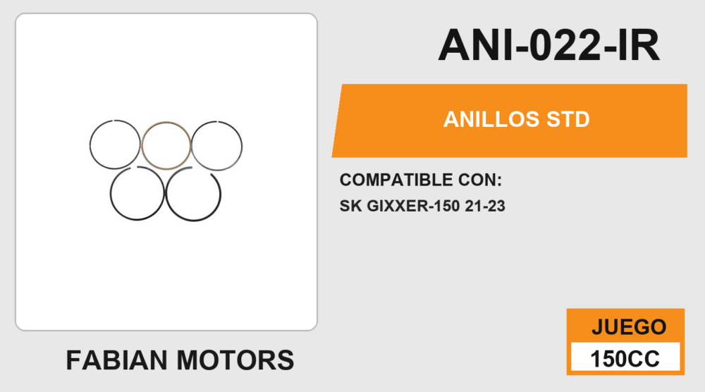 ANILLOS STD