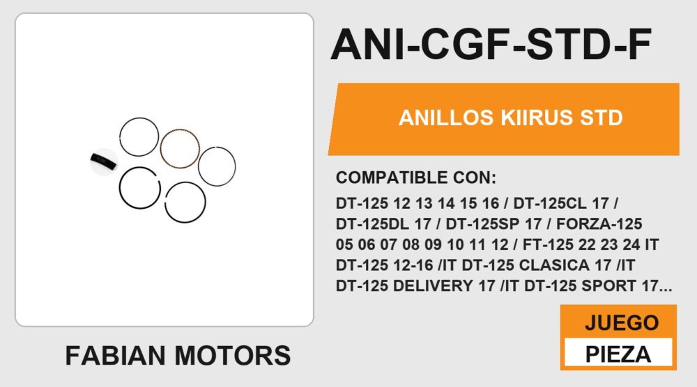 ANILLOS STD