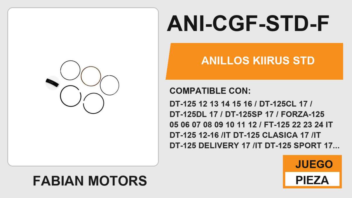 ANILLOS STD