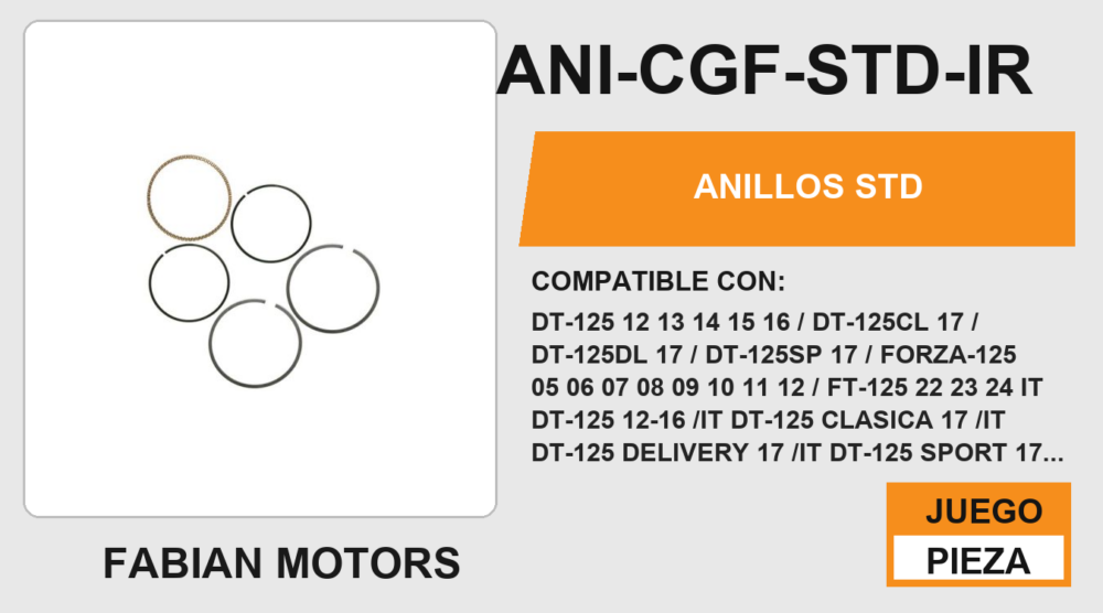 ANILLOS STD