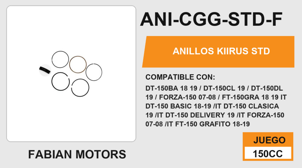ANILLOS STD