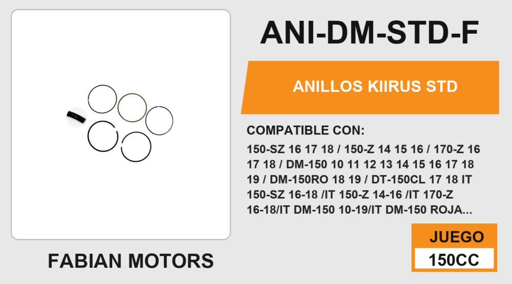 ANILLOS STD