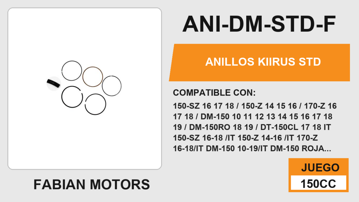 ANILLOS STD