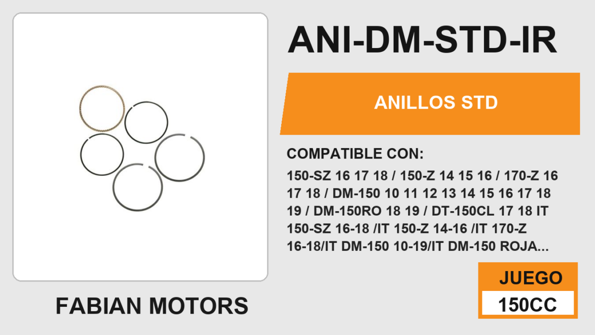 ANILLOS STD