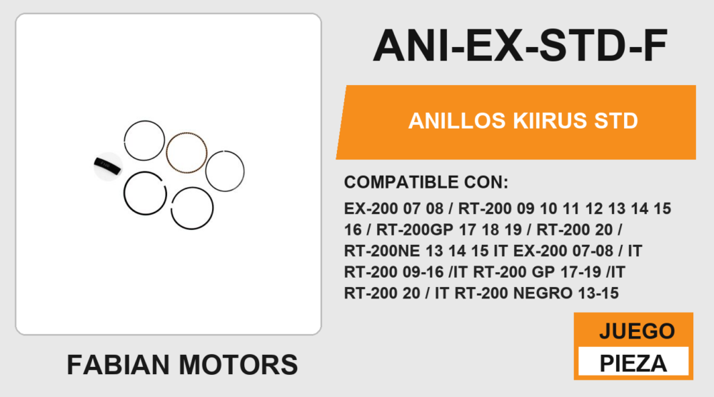 ANILLOS STD