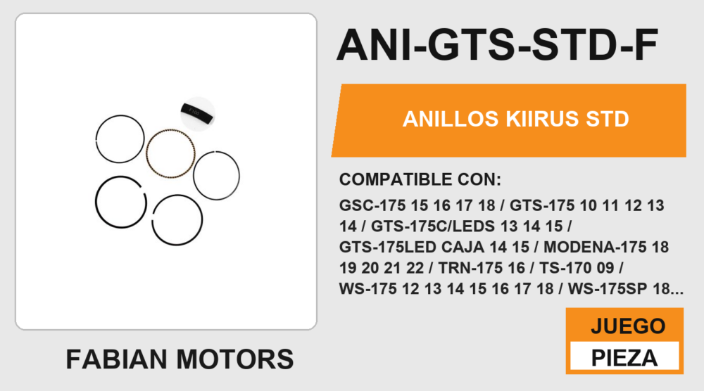 ANILLOS STD