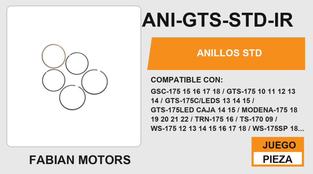 ANILLOS STD