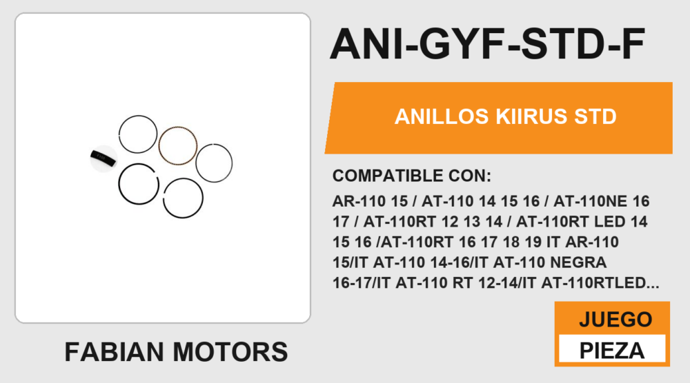 ANILLOS STD
