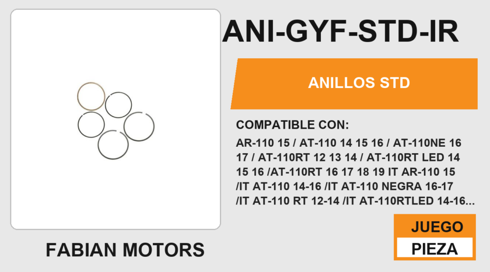 ANILLOS STD